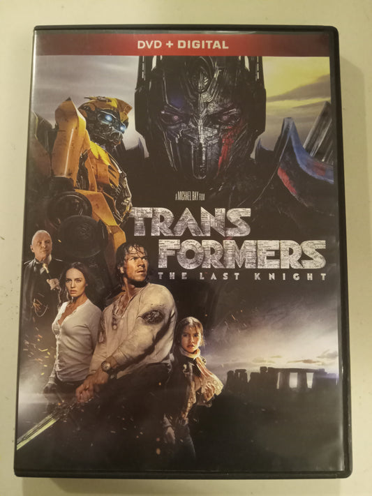 Transformers The Last Knight, DVD Movie, Mark Wahlberg Widescreen, Rated PG-13, USED