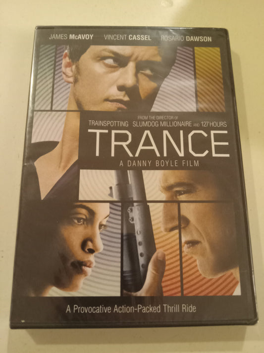 Trance, DVD Movie, James McAvoy Widescreen, Rated R, NEW
