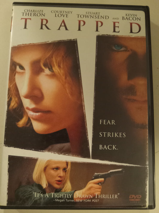 Trapped, DVD Movie, Charlize Theron Widescreen, Rated R, USED
