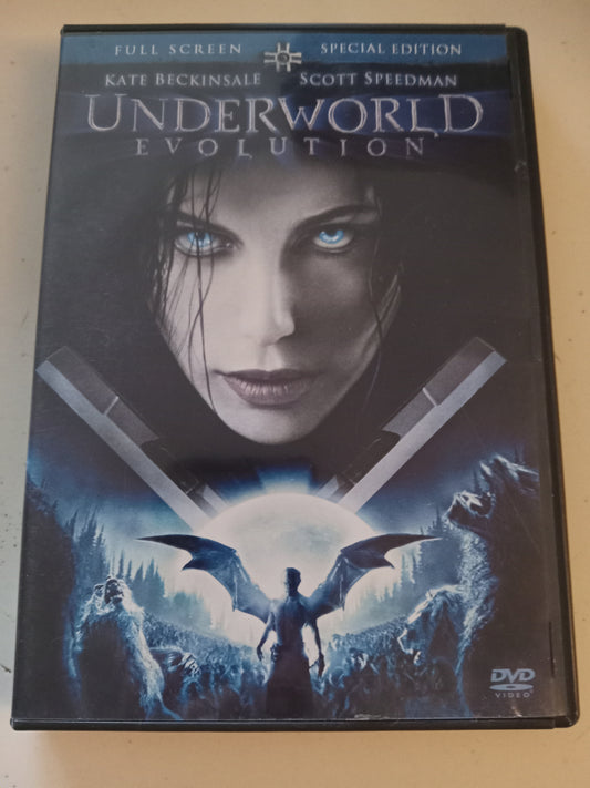 Underworld Evolution, Special Edition, DVD Movie, Kate Beckinsale Fullscreen/Widescreen, Rated PG-13, USED