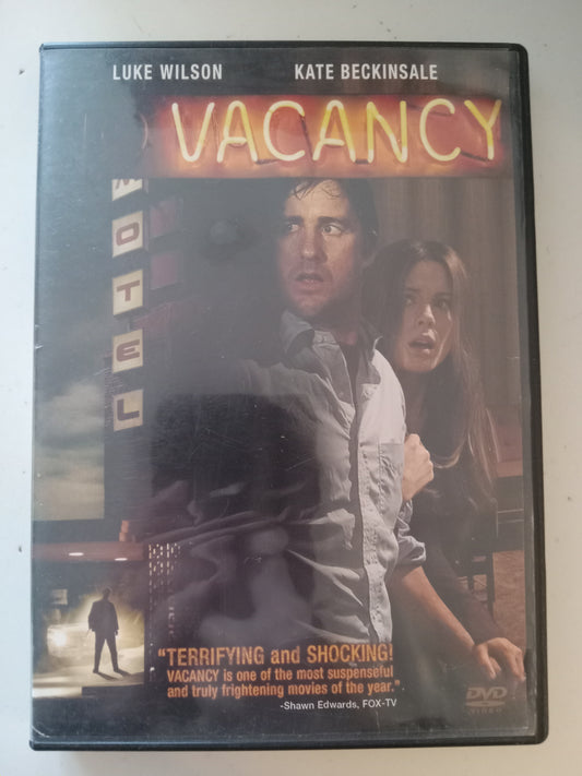 Vacancy, DVD Movie, Kate Beckinsale Fullscreen/Widescreen, Rated R, USED