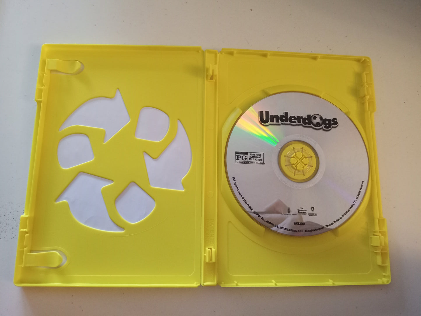 Underdogs, DVD Movie, Ariana Grande Widescreen, Rated PG, USED