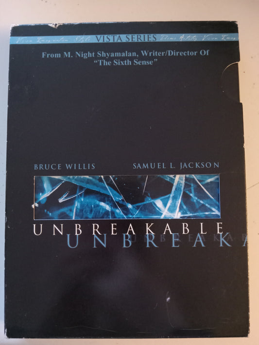 Unbreakable, DVD Movie, Bruce Willis Widescreen, Rated PG-13, USED
