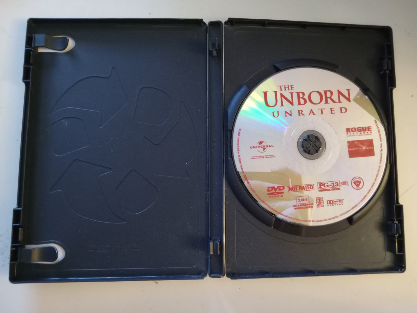 The Unborn, DVD Movie, Odette Yustman Widescreen, Not Rated/PG-13, USED