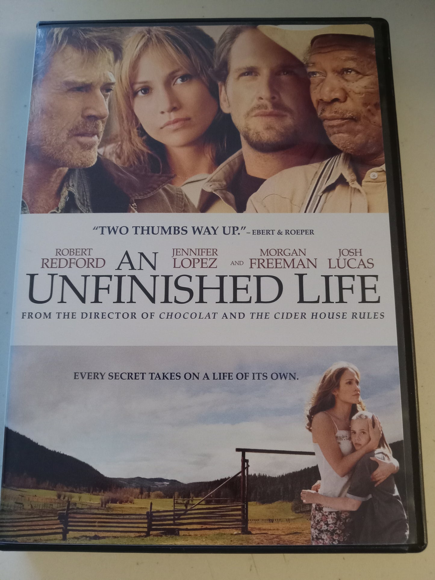 An Unfinished Life, DVD Movie, Robert Redford Widescreen, Rated PG-13, USED