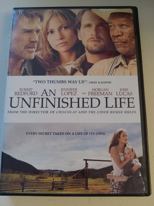 An Unfinished Life, DVD Movie, Robert Redford Widescreen, Rated PG-13, USED