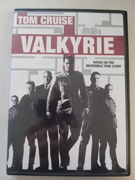 Valkyrie, DVD Movie, Tom Cruise Widescreen, Rated PG-13, USED