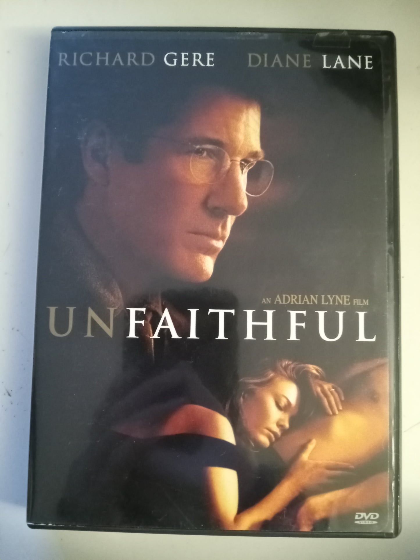 Unfaithful, DVD Movie, Richard Gere Widescreen, Rated R, USED