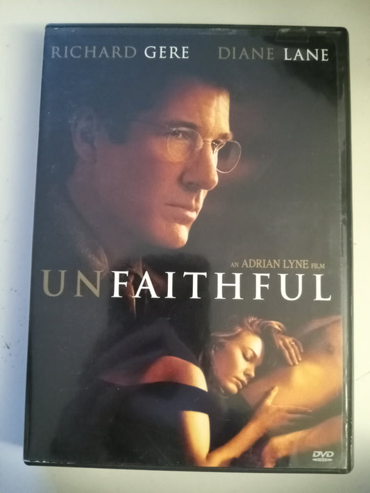 Unfaithful, DVD Movie, Richard Gere Widescreen, Rated R, USED
