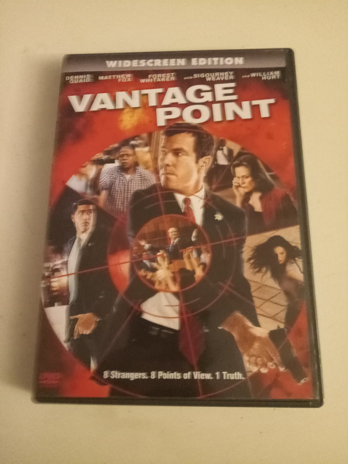 Vantage Point, DVD Movie, Dennis Quaid Widescreen, Rated PG-13, NEW/USED