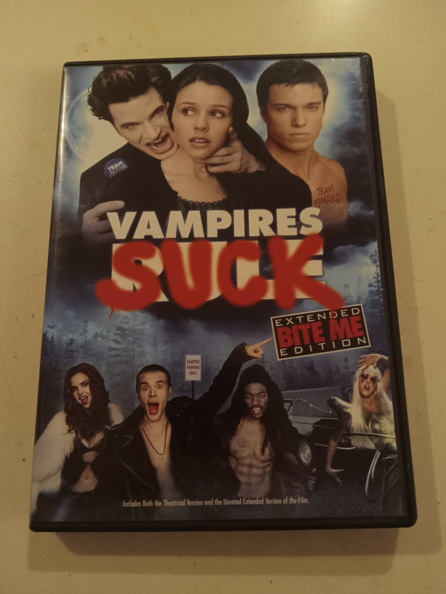 Vampires Sucks, DVD Movie, Extended Bite Me Ed. Matt Lanter Widescreen, Rated PG-13, USED