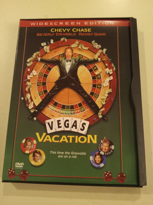 National Lampoon's Vegas Vacation, DVD Movie, Chevy Chase Widescreen, Rated PG-13, USED