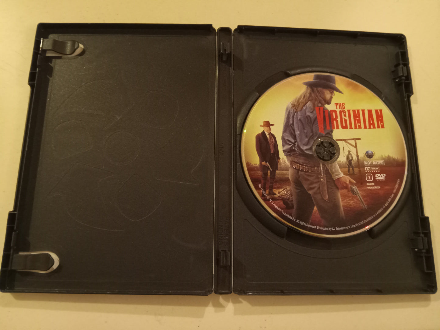 The Virginian, DVD Movie, Trace Adkins Widescreen, Not-Rated, USED
