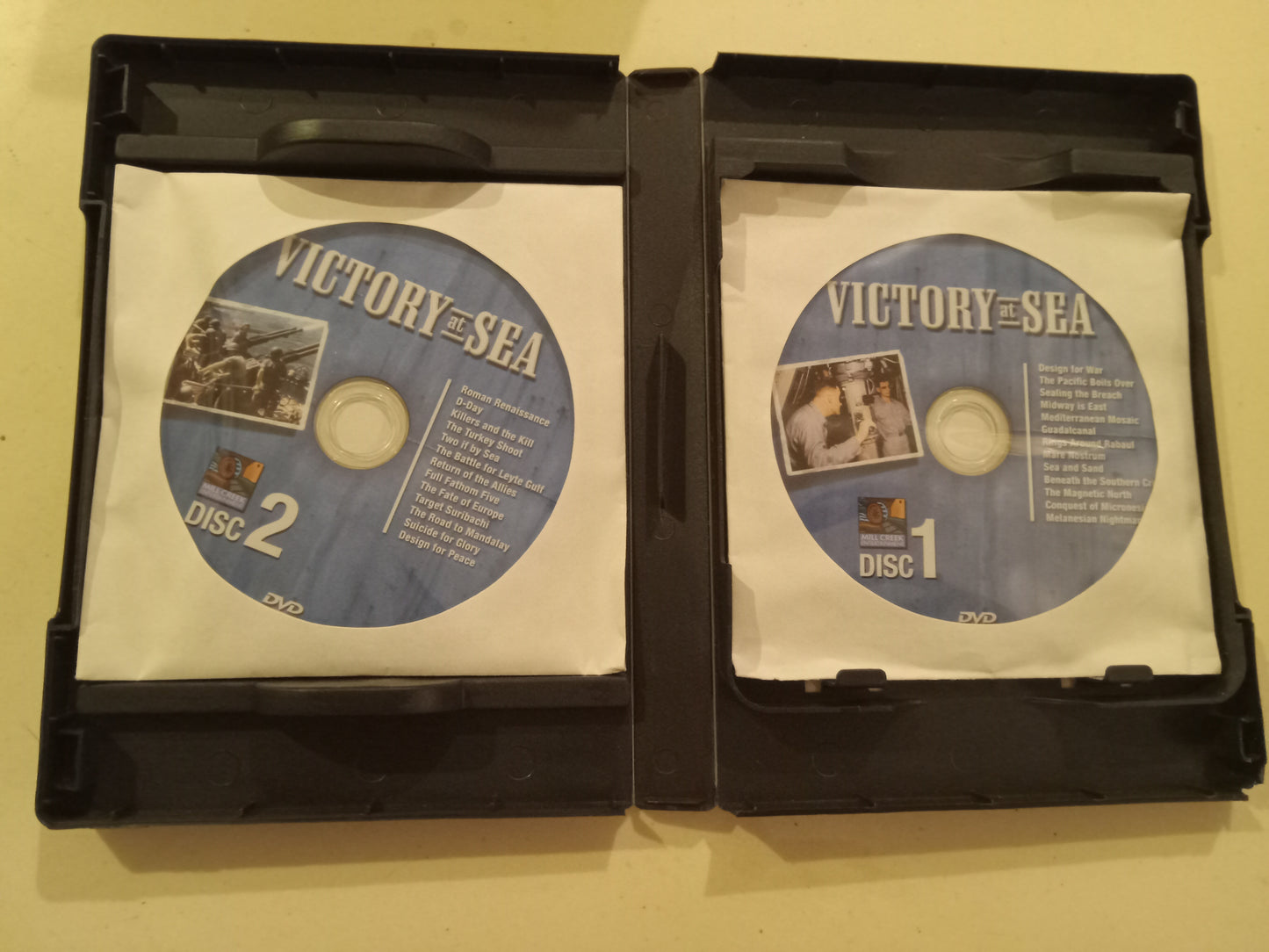 Victory At Sea, 2 Discs DVD Movie, Collector's Ed. Widescreen, Not-Rated, USED