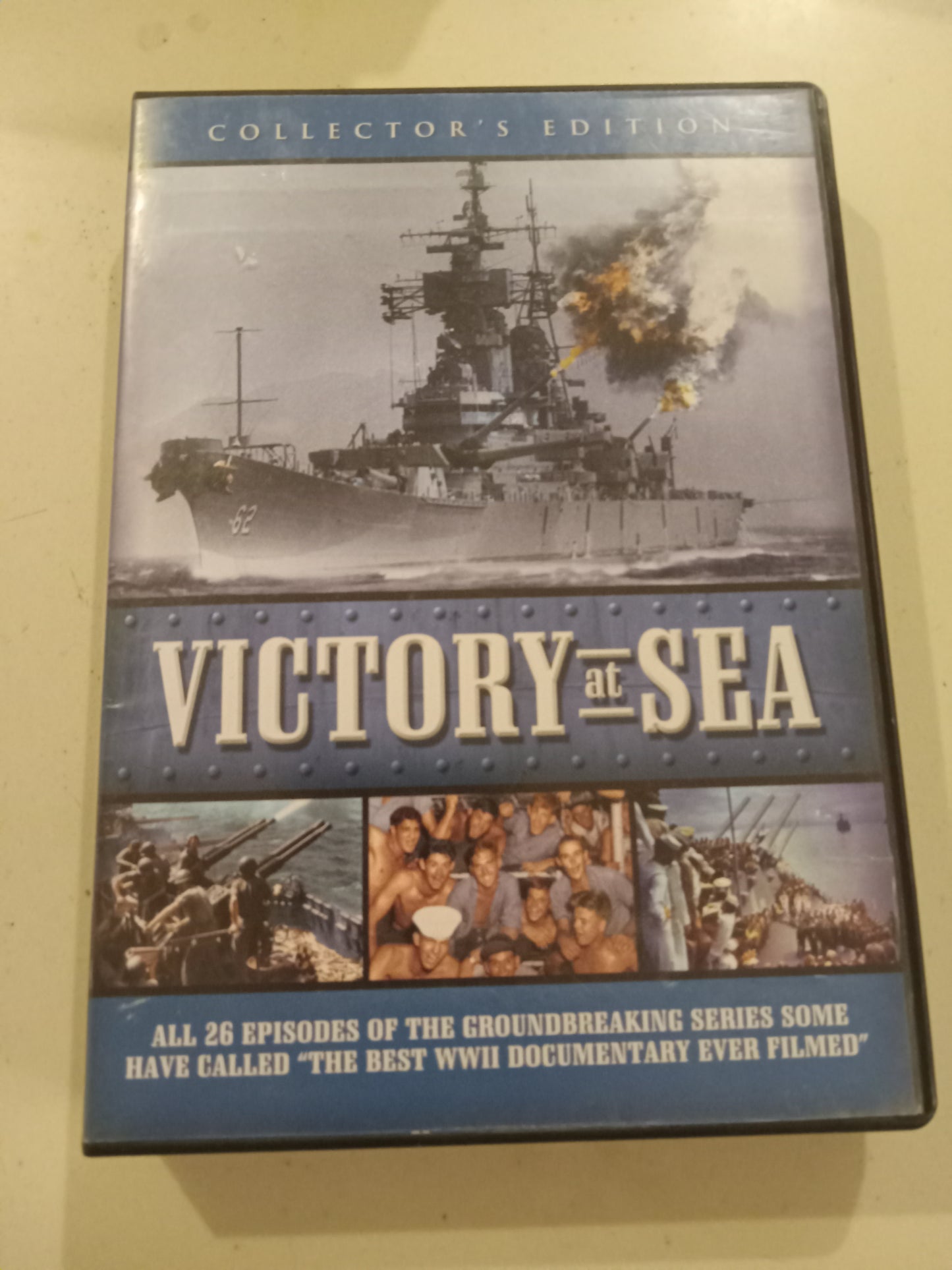 Victory At Sea, 2 Discs DVD Movie, Collector's Ed. Widescreen, Not-Rated, USED