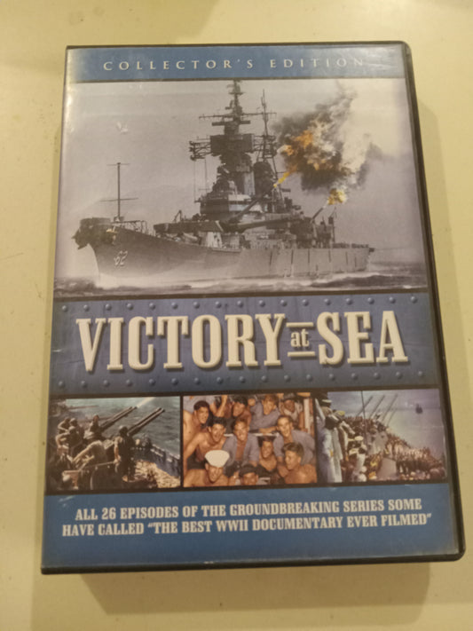 Victory At Sea, 2 Discs DVD Movie, Collector's Ed. Widescreen, Not-Rated, USED