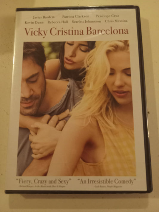 Vicky Cristina Barcelona, DVD Movie, Penelope Cruz Widescreen, Rated 14A, NEW