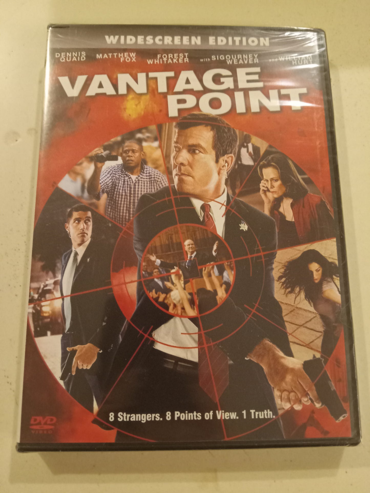 Vantage Point, DVD Movie, Dennis Quaid Widescreen, Rated PG-13, NEW/USED