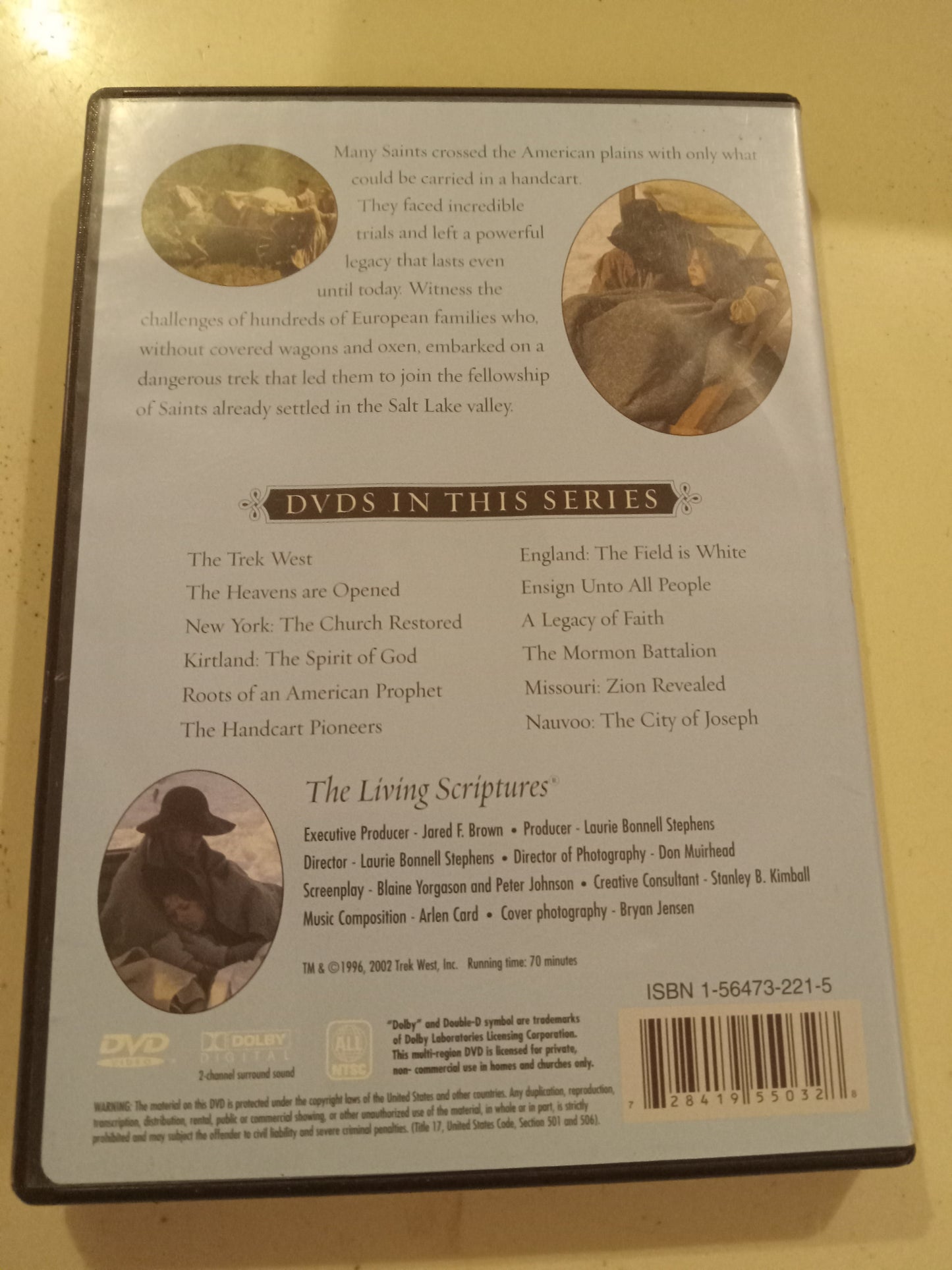 Docudrama Of The Restoration, Various Titles, DVD Movie, LDS Church, Mormons, Fullscreen, Not Rated, USED