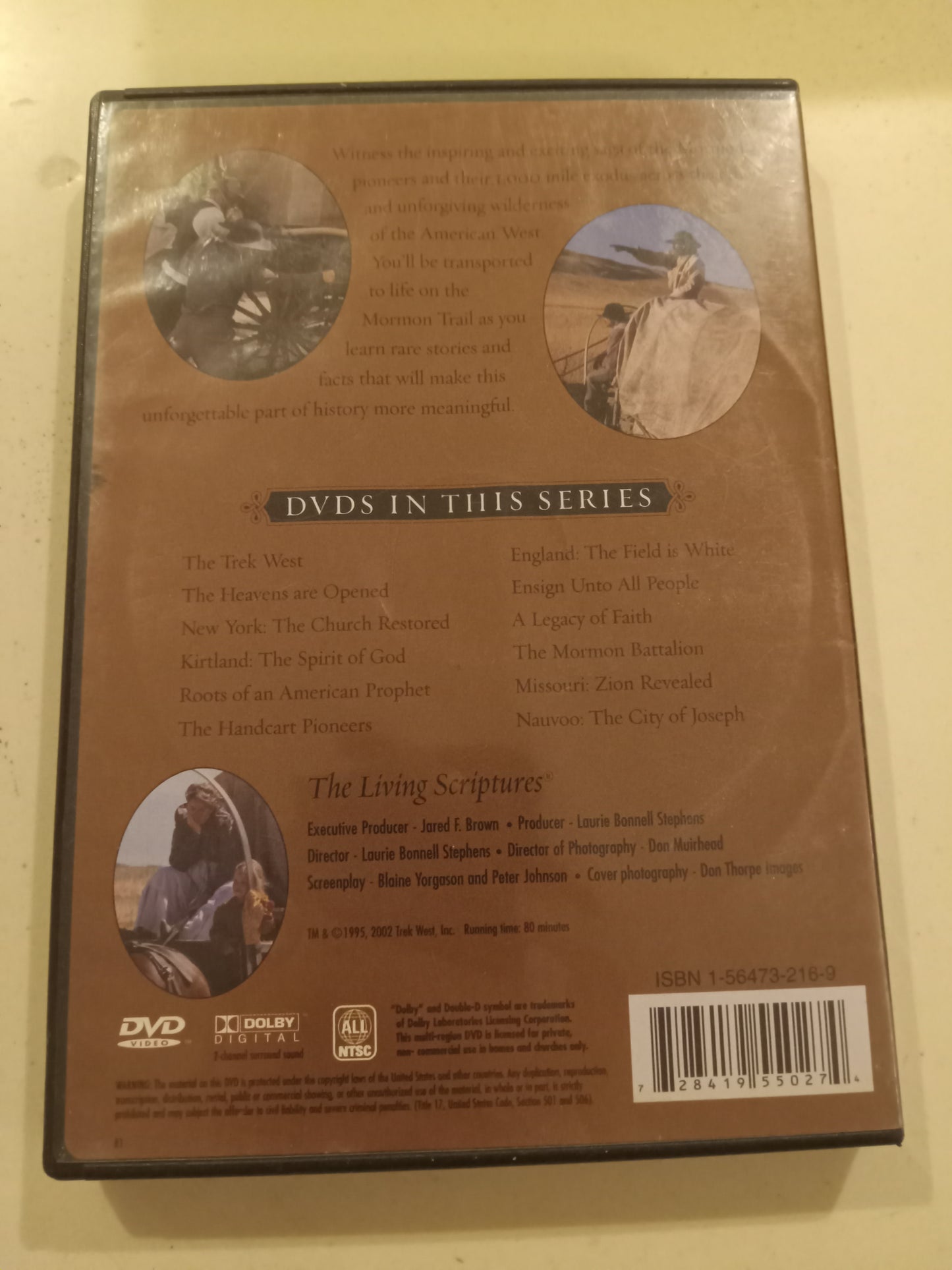 Docudrama Of The Restoration, Various Titles, DVD Movie, LDS Church, Mormons, Fullscreen, Not Rated, USED