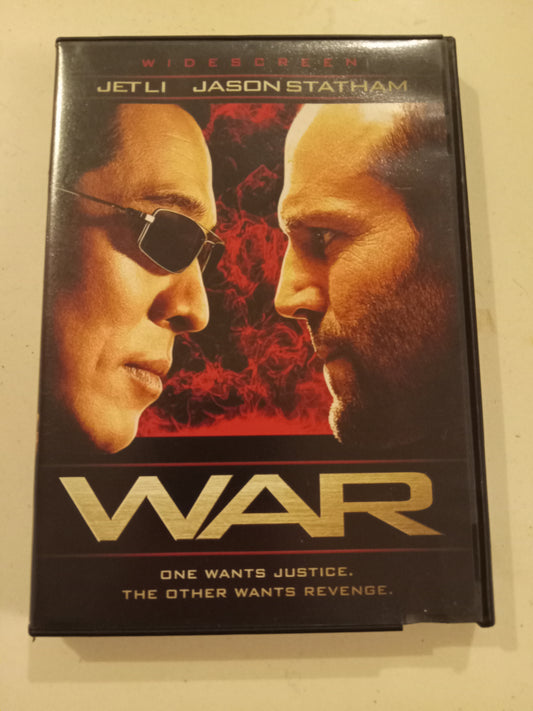 War, DVD Movie, Jet Li Widescreen, Rated R, USED