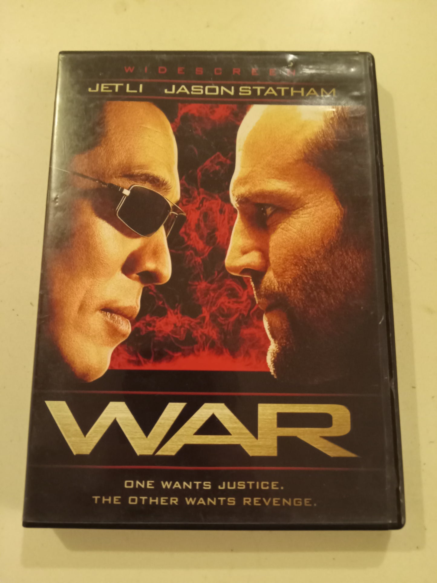 War, DVD Movie, Jet Li Widescreen, Rated R, USED
