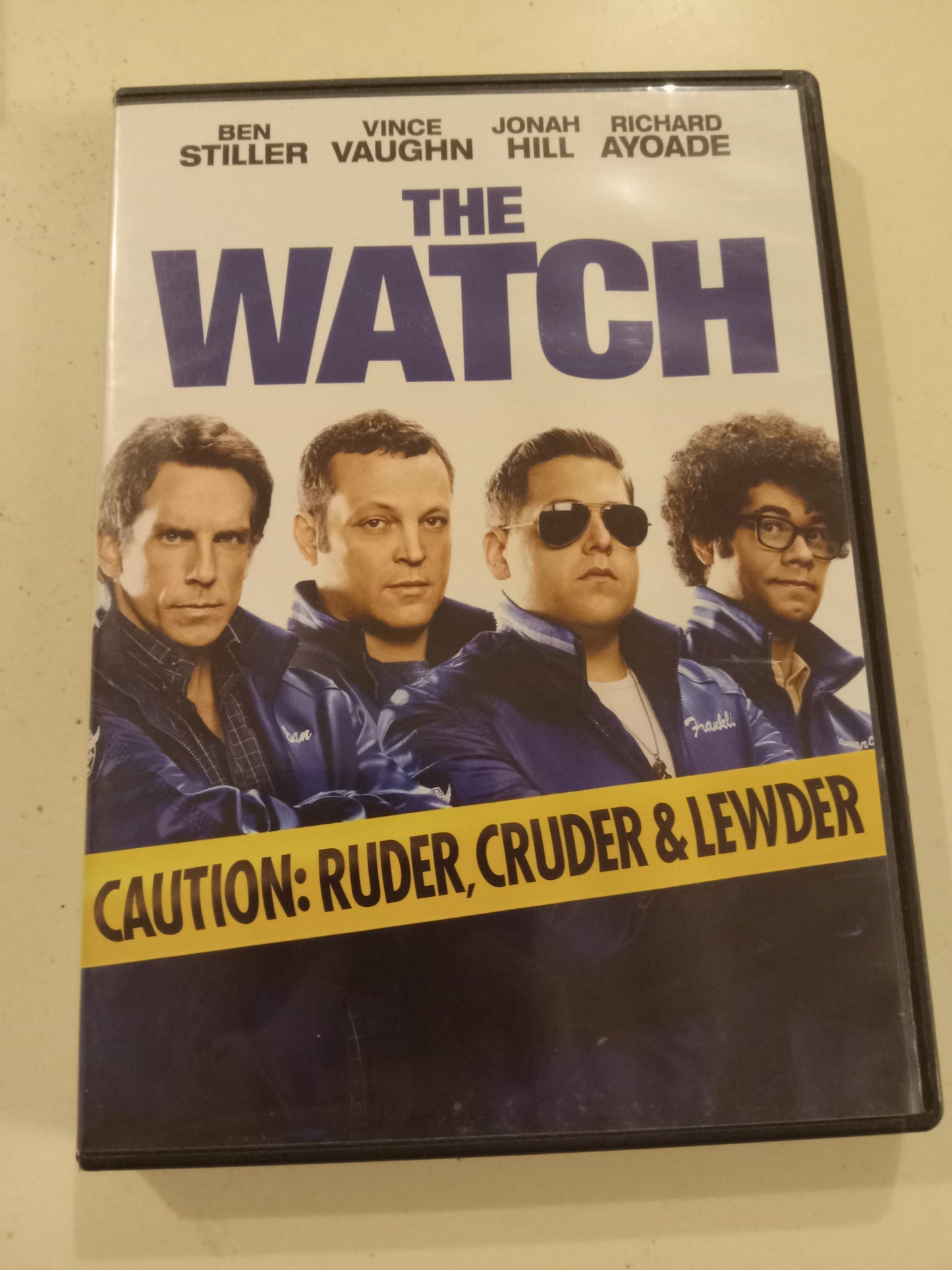 The Watch, DVD Movie, Ben Stiller Widescreen, Rated R, USED