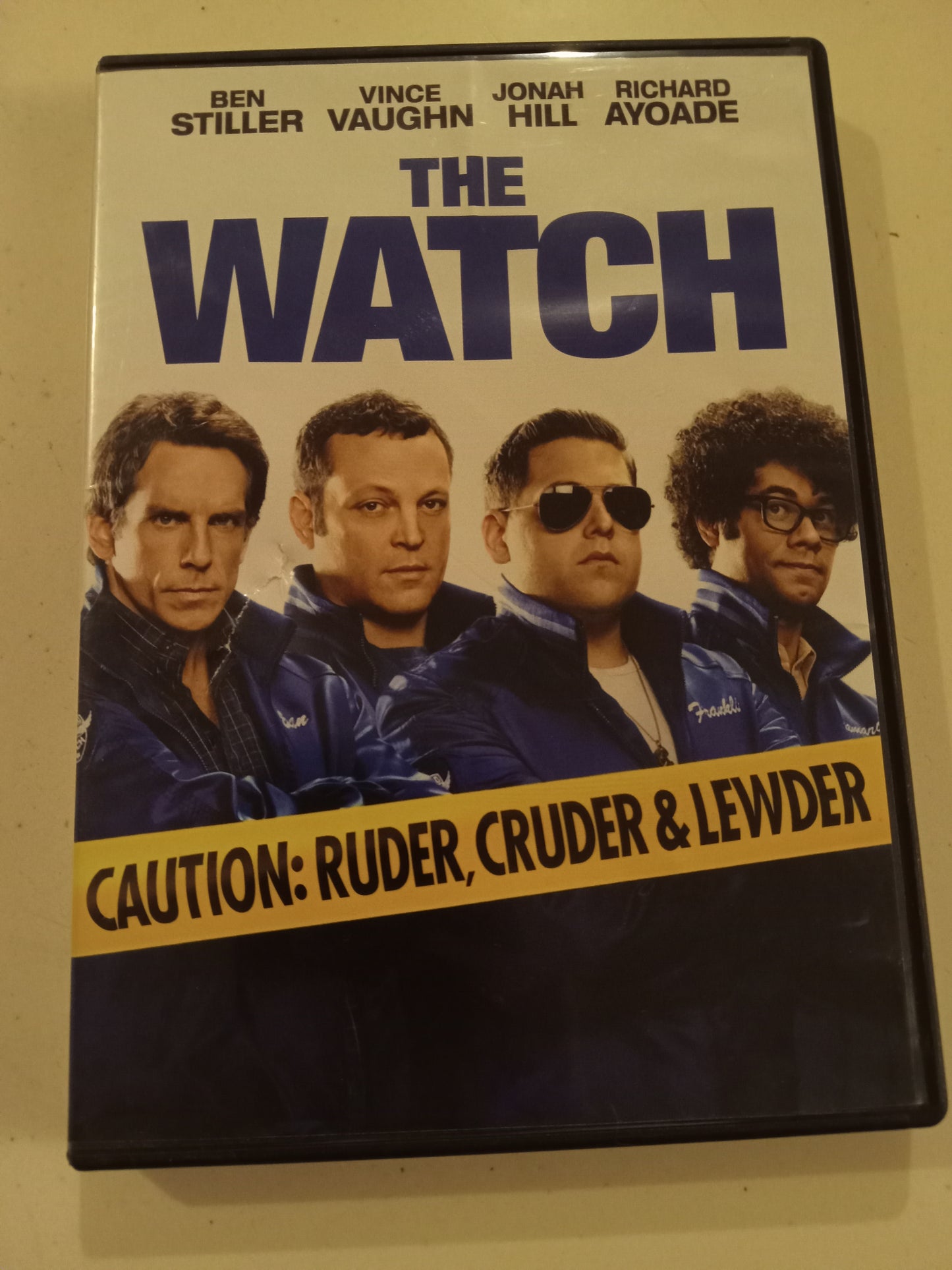 The Watch, DVD Movie, Ben Stiller Widescreen, Rated R, USED