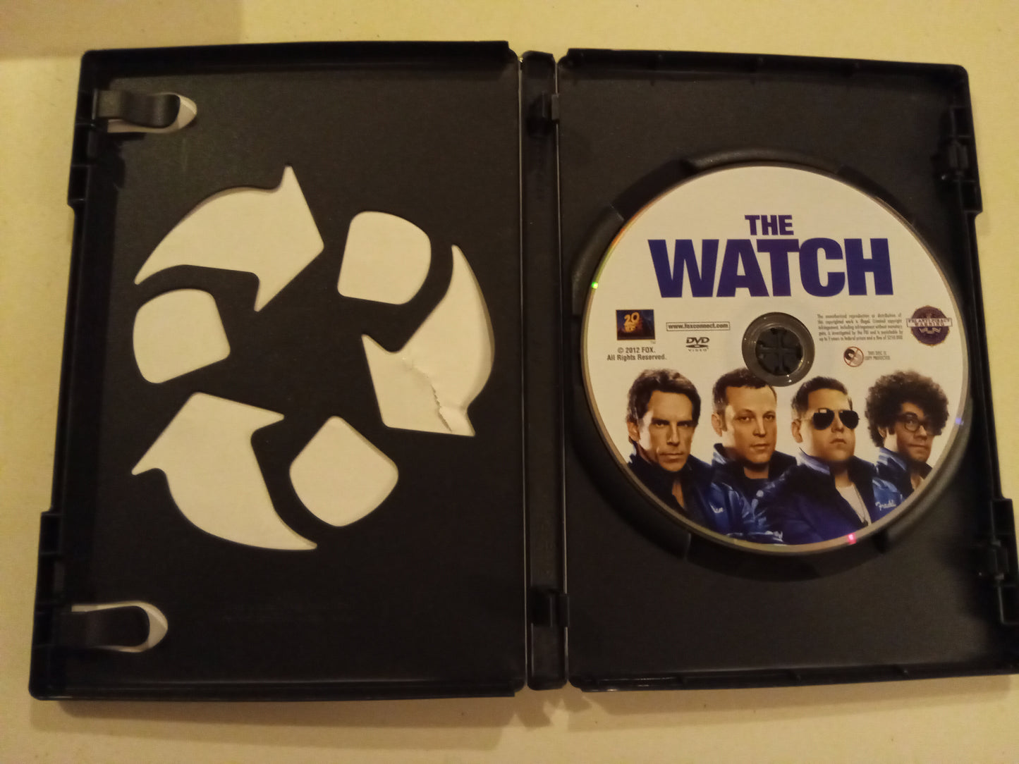 The Watch, DVD Movie, Ben Stiller Widescreen, Rated R, USED