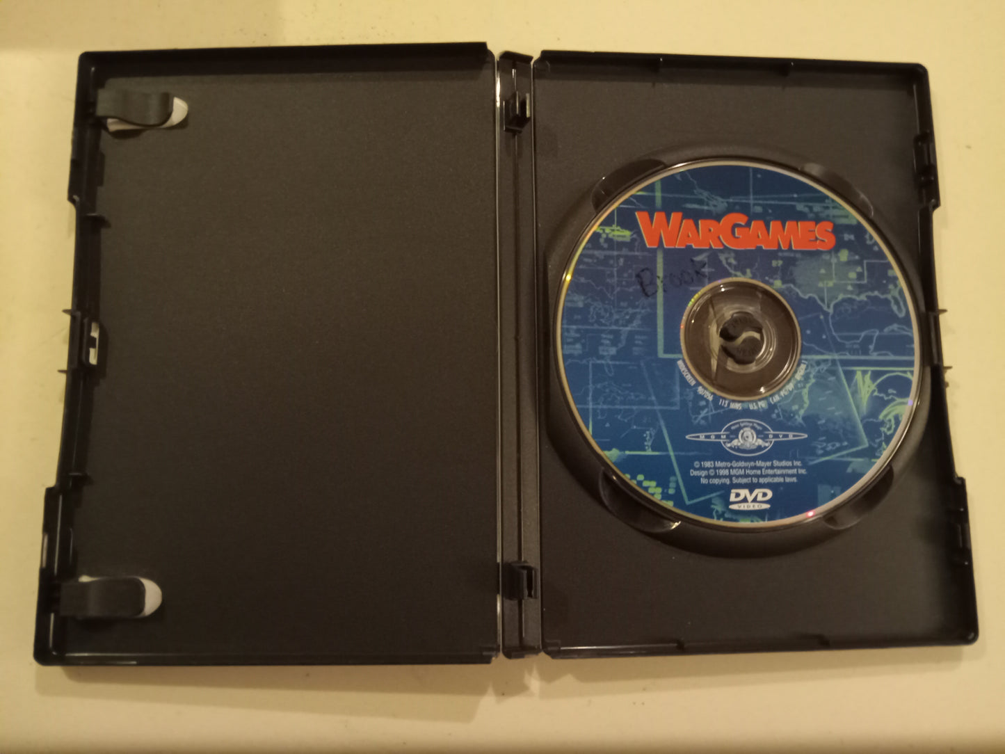 War Games, DVD Movie, Matthew Broderick Widescreen, Rated PG, USED
