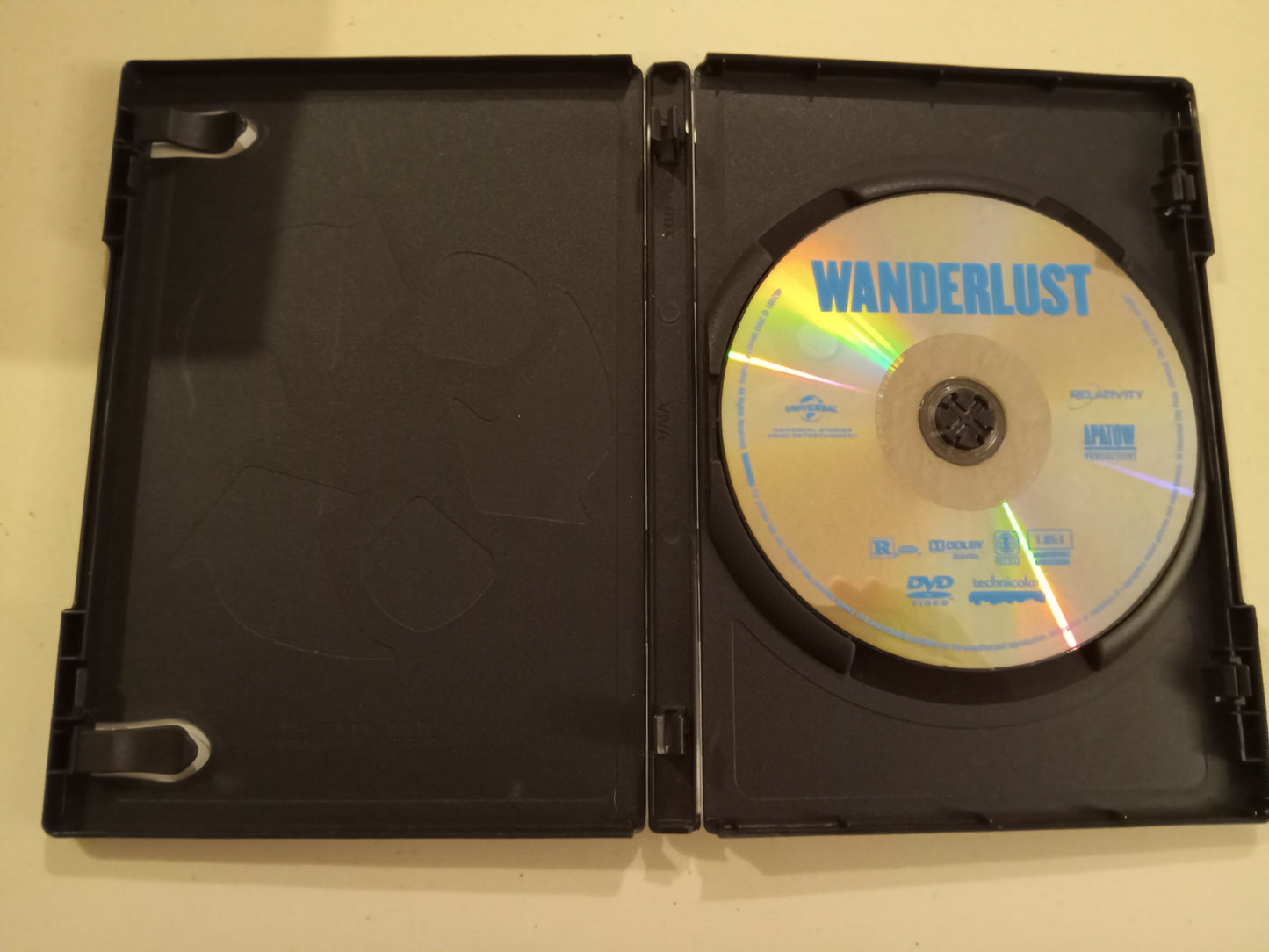 Wanderlust, DVD Movie, Paul Rudd Widescreen, Rated R, USED