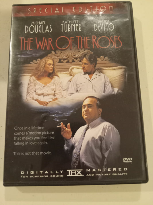 The War Of The Roses, DVD Movie, Michael Douglas Widescreen, Special Ed. Rated R, USED