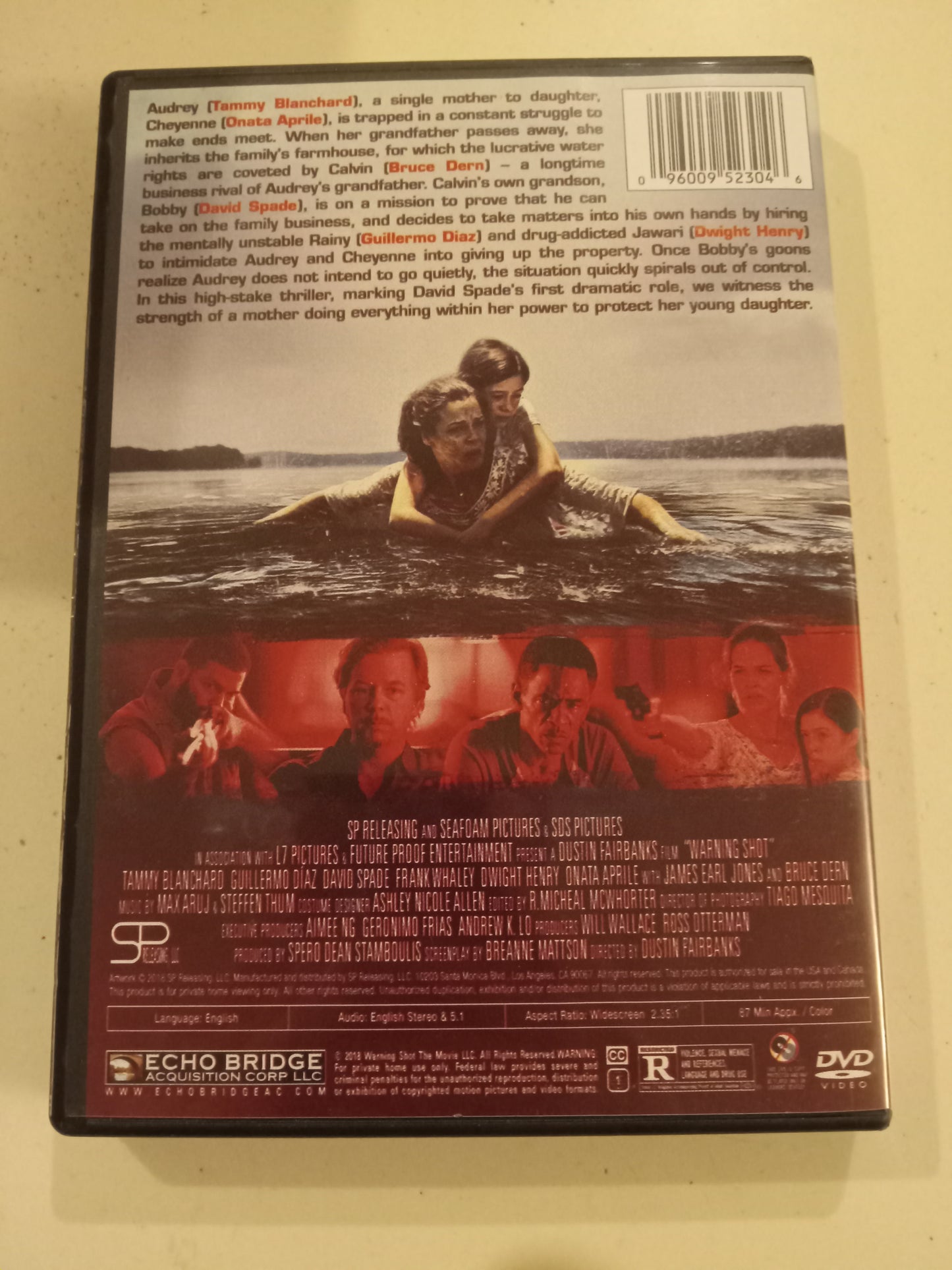 Warning Shot, DVD Movie, Tammy Blanchard Widescreen, Rated R, USED