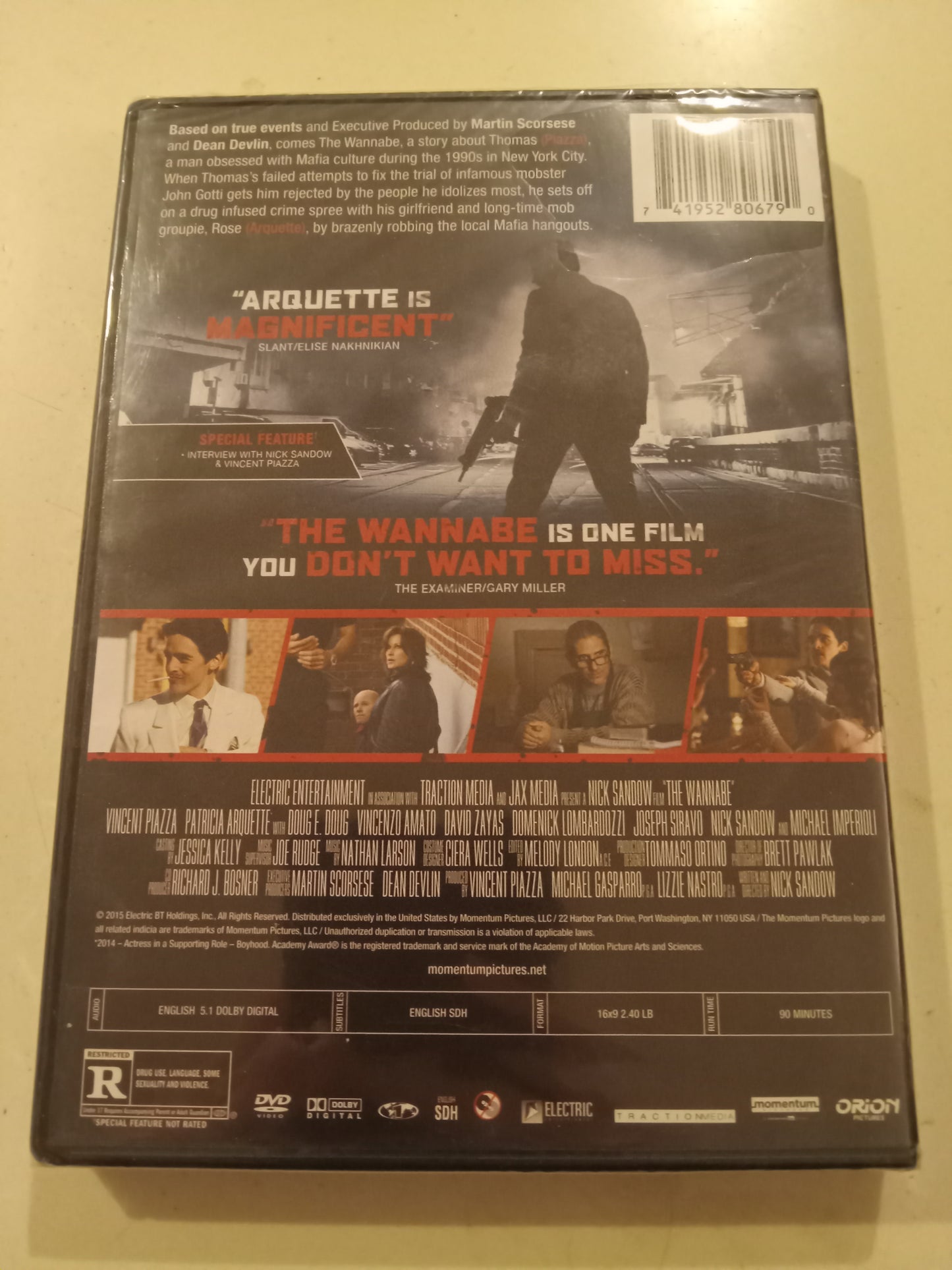 The Wannabe, DVD Movie, Patricia Arquette Widescreen, Rated R, NEW