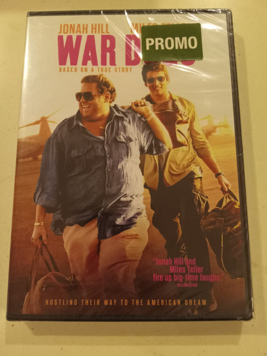War Dogs, DVD Movie, Jonah Hill Widescreen, Rated R, NEW