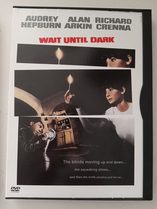 Wait Until Dark, DVD Movie, Audrey Hepburn Widescreen, Not Rated, USED