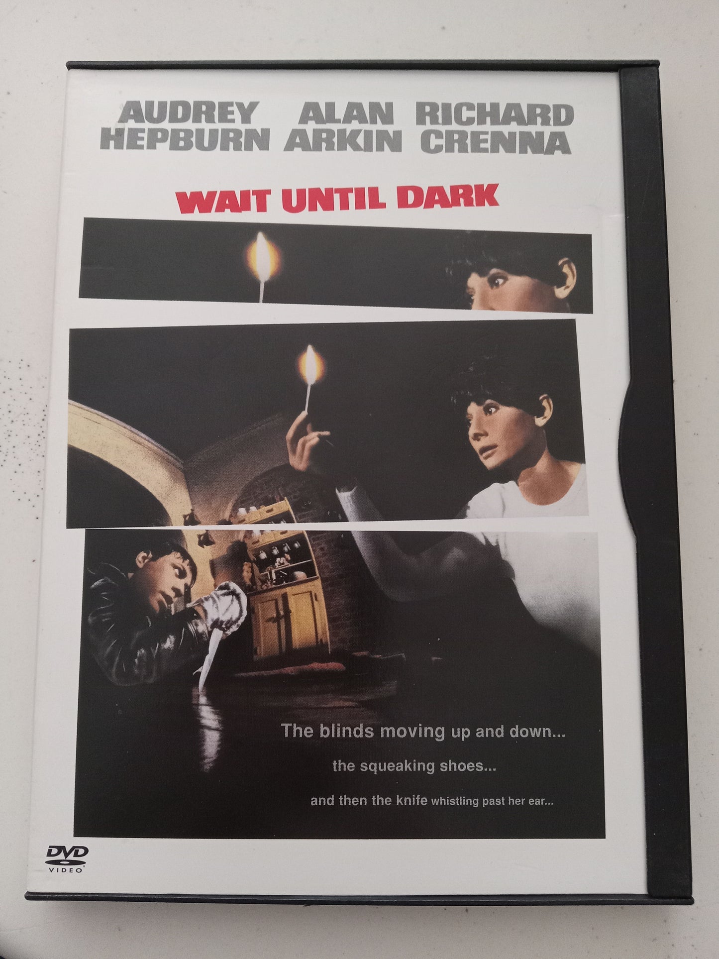 Wait Until Dark, DVD Movie, Audrey Hepburn Widescreen, Not Rated, USED