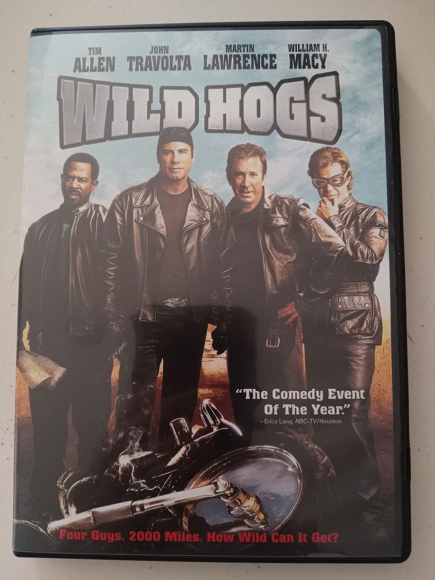 Wild Hogs, DVD Movie, John Travolta Widescreen, Rated PG-13, USED