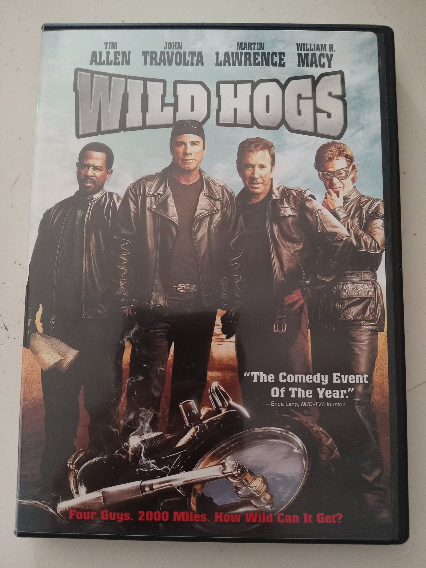 Wild Hogs, DVD Movie, John Travolta Widescreen, Rated PG-13, USED