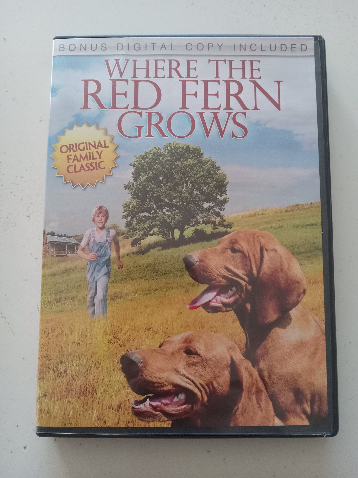 Where The Red Fern Grows, DVD Movie, James Whitmore Fullscreen, Rated G, USED