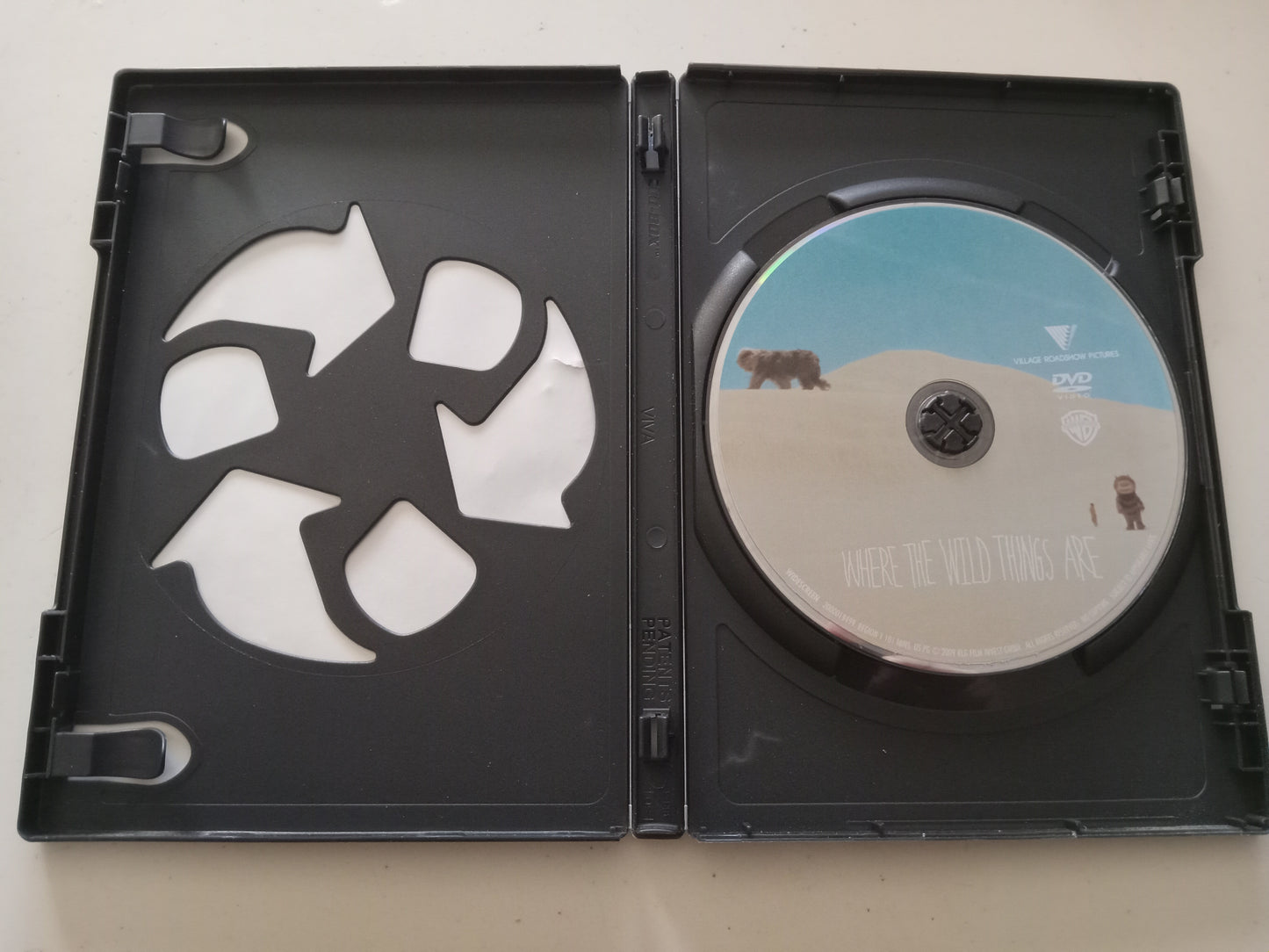 Where The Wild Things Are, DVD Movie, Mark Ruffalo Widescreen, Rated PG, USED