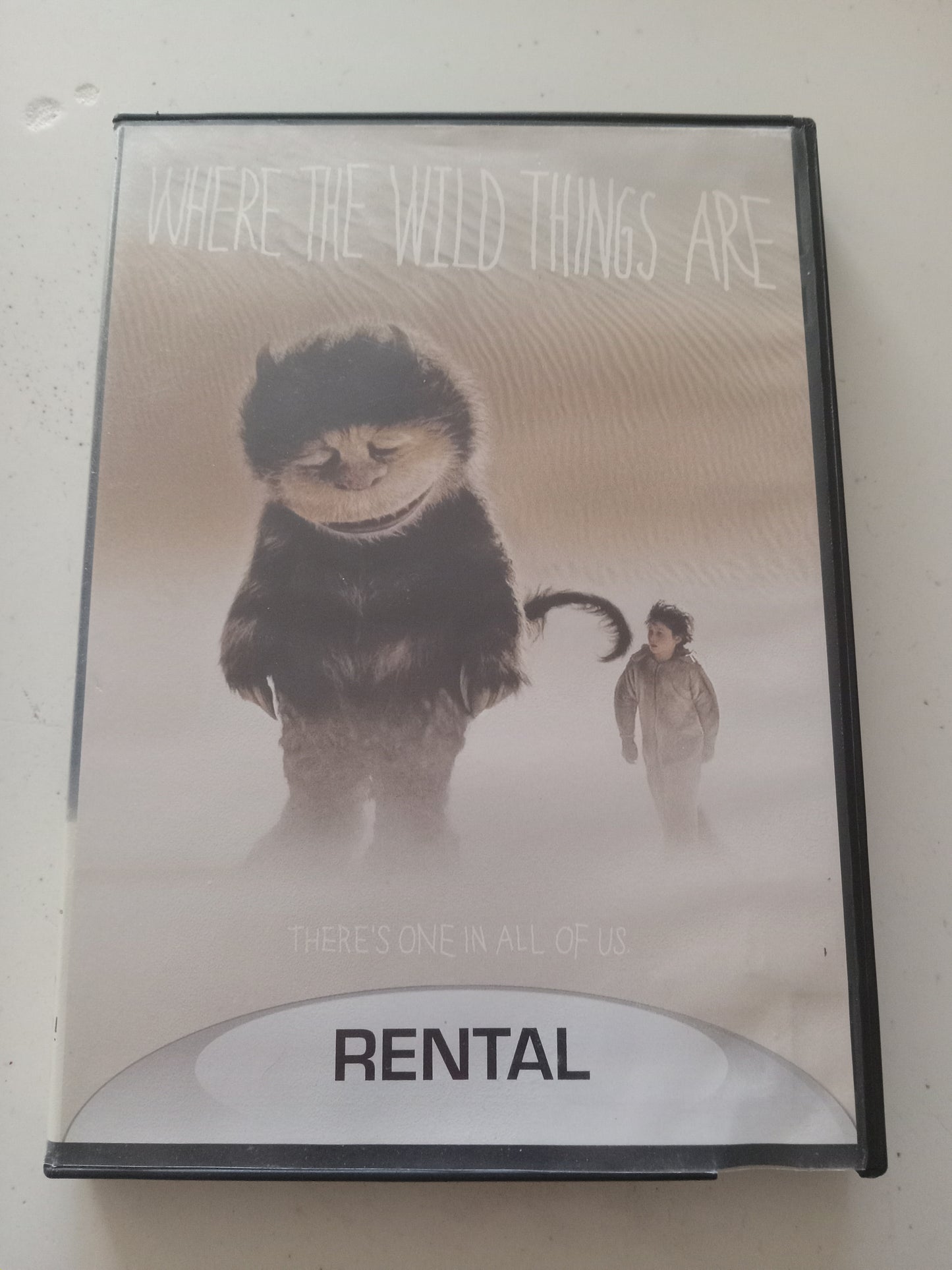 Where The Wild Things Are, DVD Movie, Mark Ruffalo Widescreen, Rated PG, USED