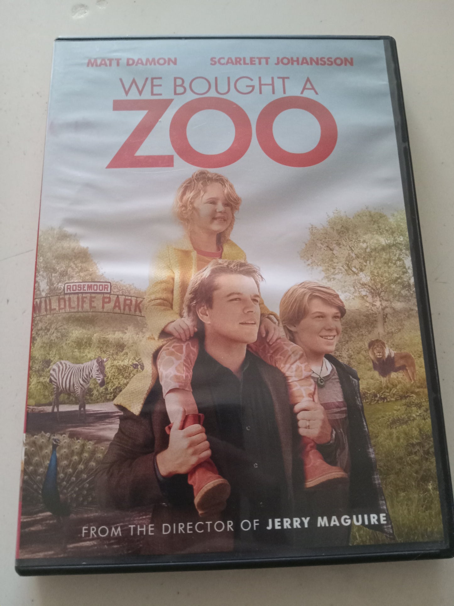 We Bought A Zoo, DVD Movie, Matt Damon Widescreen, Rated PG, USED