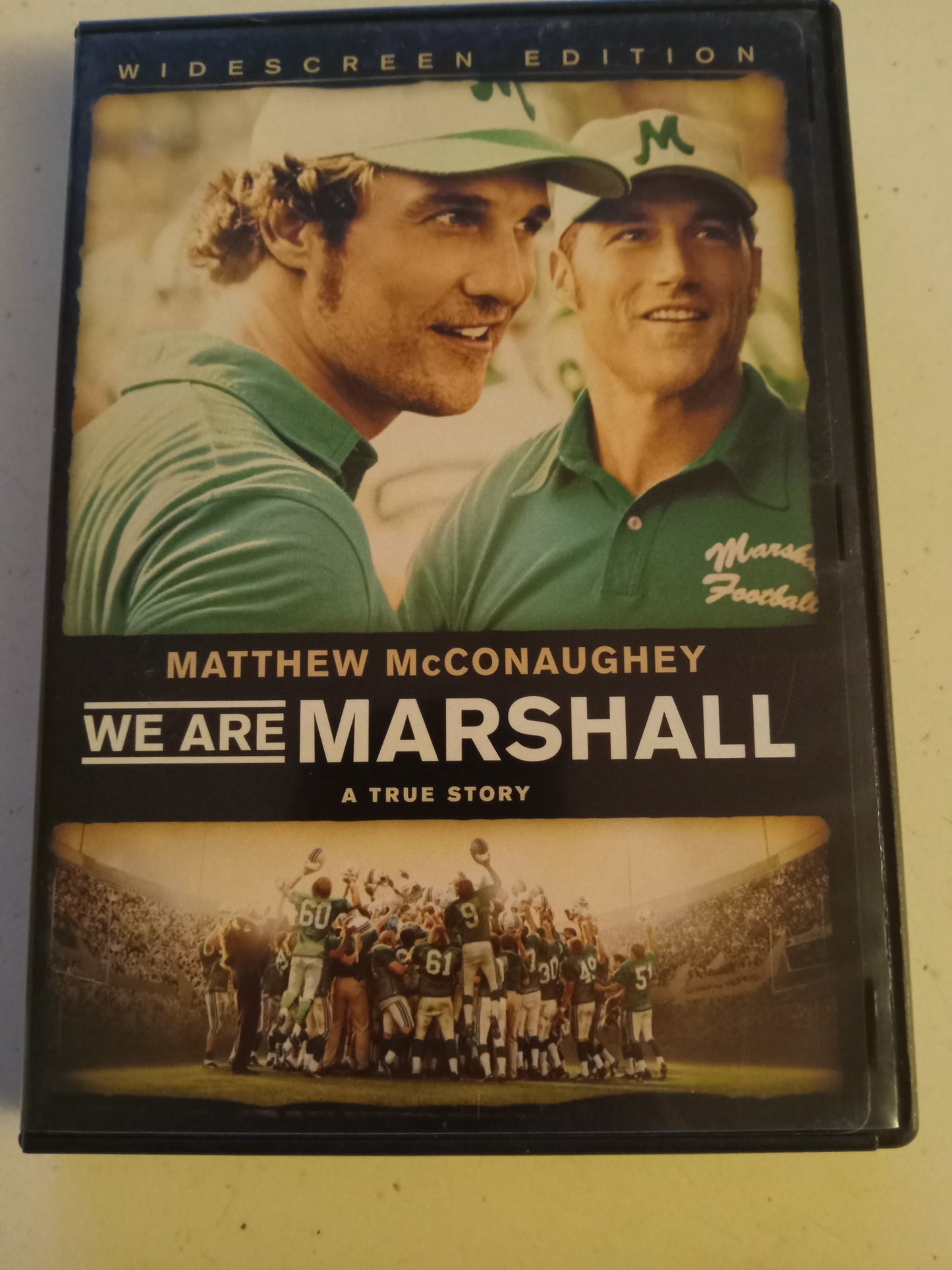 We Are Marshall, DVD Movie, Matthew McConaughey Widescreen, Rated PG, USED