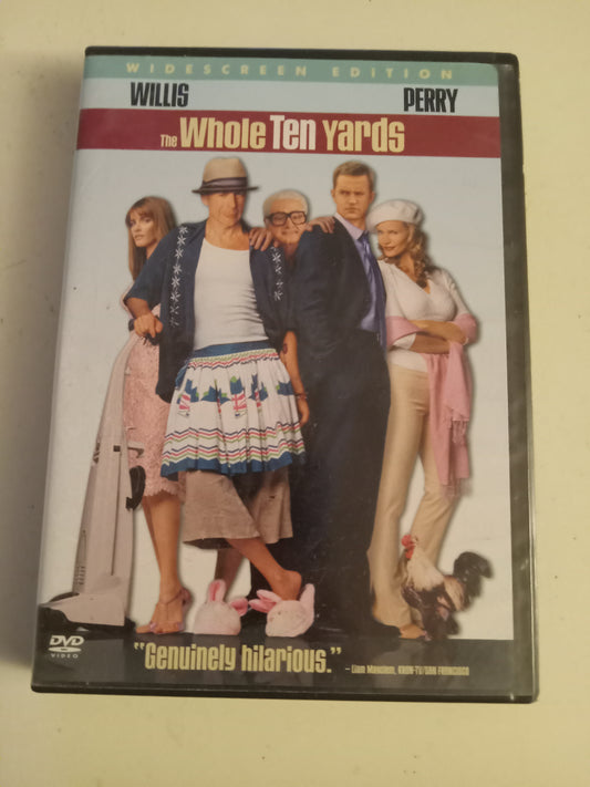 The Whole Ten Yards, DVD Movie, Bruce Willis Widescreen, Rated PG-13, USED