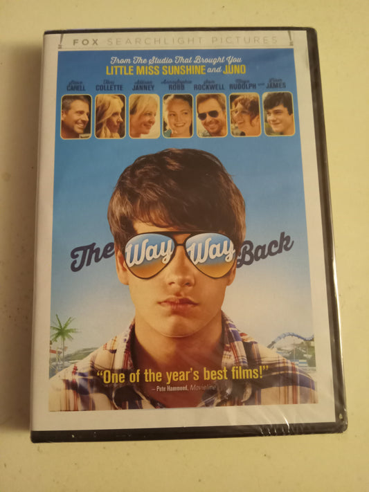 The Way Way Back, DVD Movie, Steve Carell Widescreen, Rated PG-13, NEW