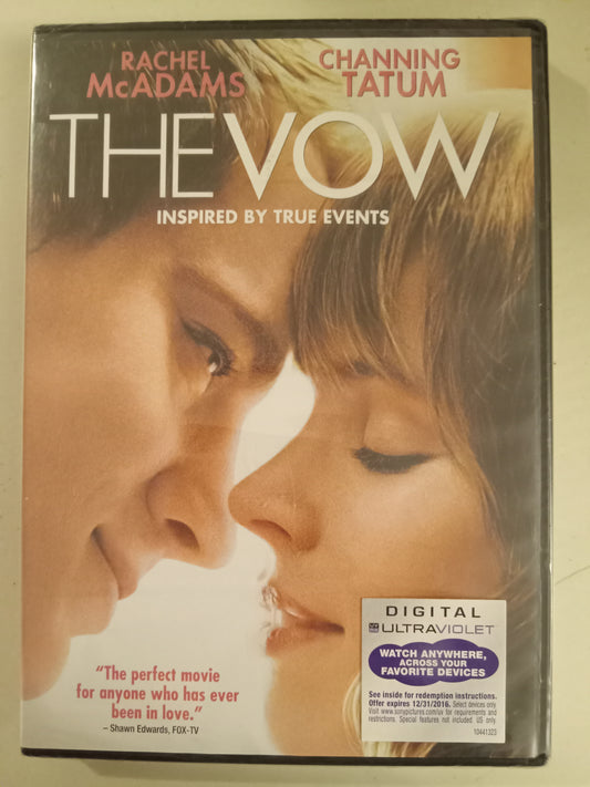 The Vow, DVD Movie, Rachel McAdams Widescreen, Rated PG-13, NEW/USED