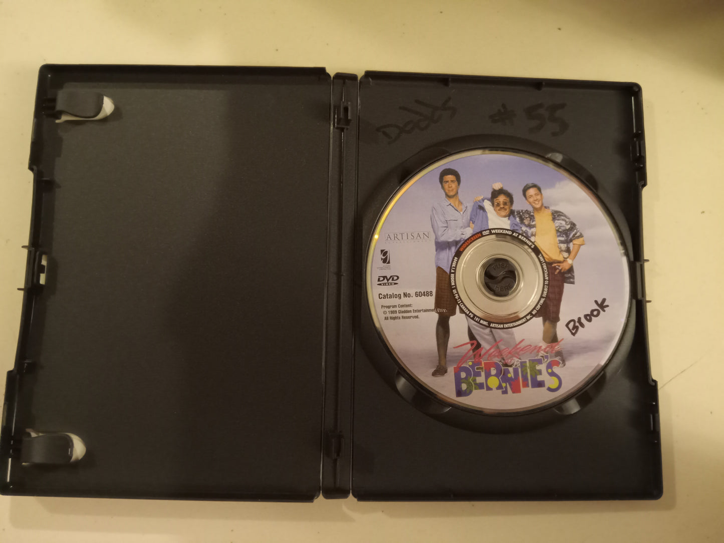 Weekend At Bernie's, DVD Movie, Andrew McCarthy Widescreen, Rated PG-13, USED