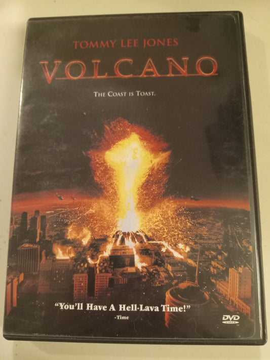 Volcano, DVD Movie, Tommy Lee Jones Widescreen, Rated PG-13, USED