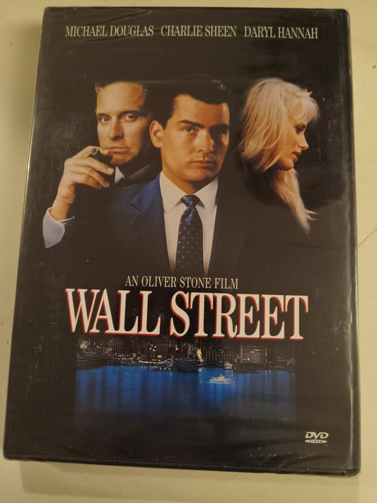 Wall Street, DVD Movie, Michael Douglas Widescreen, Rated R, NEW
